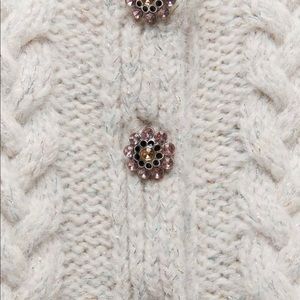 Zara gem knit cardigan